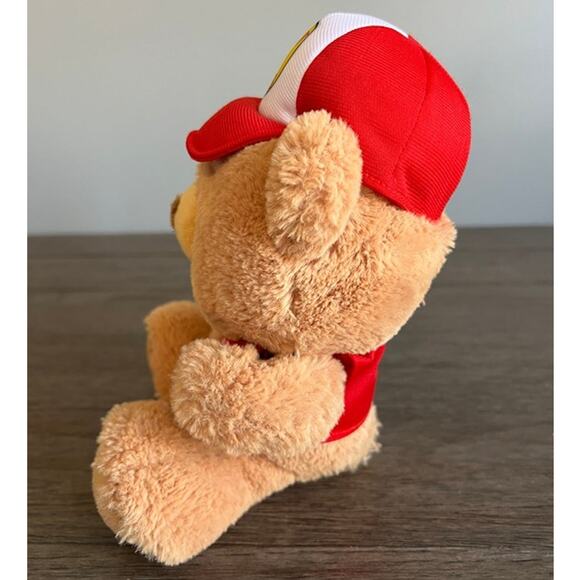 Bass Pro‎ Shops Teddy Bear with Trucker Hat & Vest Plush - Picture 2 of 5